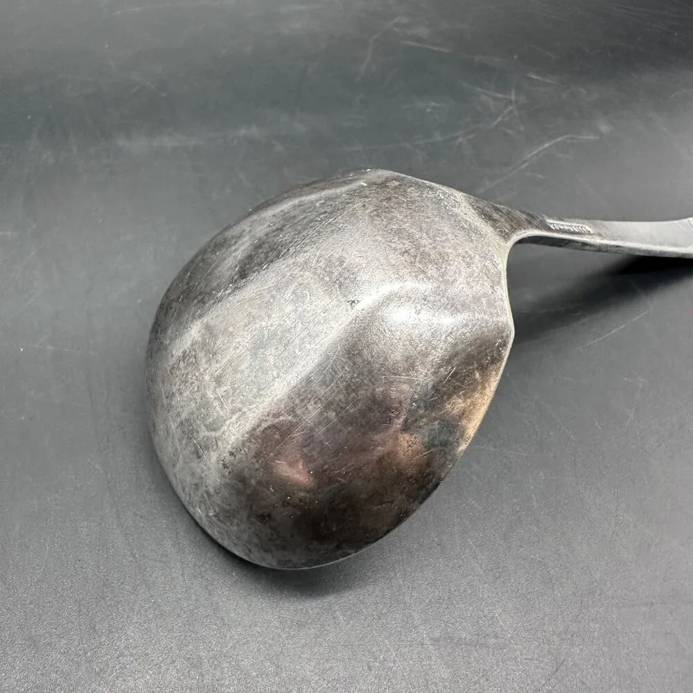Vintage Gravy Ladle Oneida Community Coronation Silverplate 1936 Floral Handle
